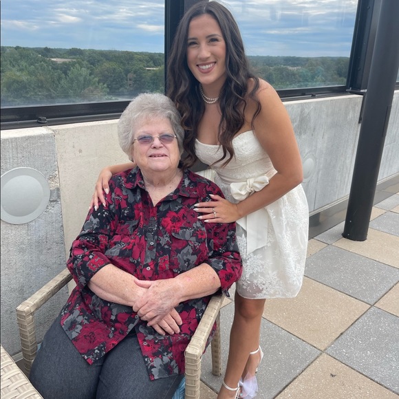 Amsale Little White Strapless Dress - Picture 6 of 6